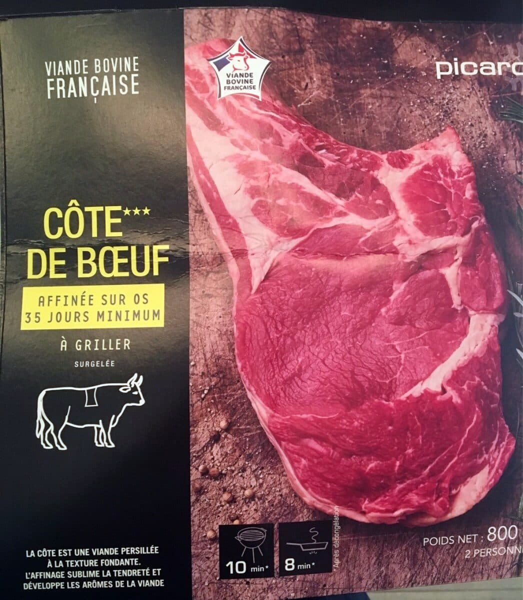 Picard Côte de boeuf packshot