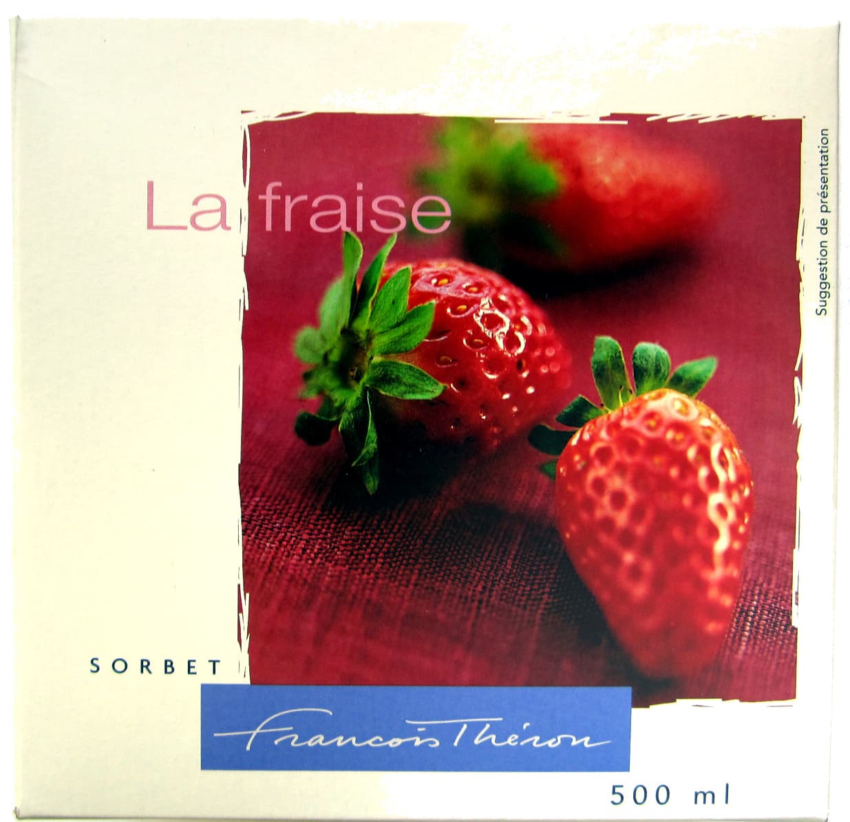 François Théron La fraise packshot