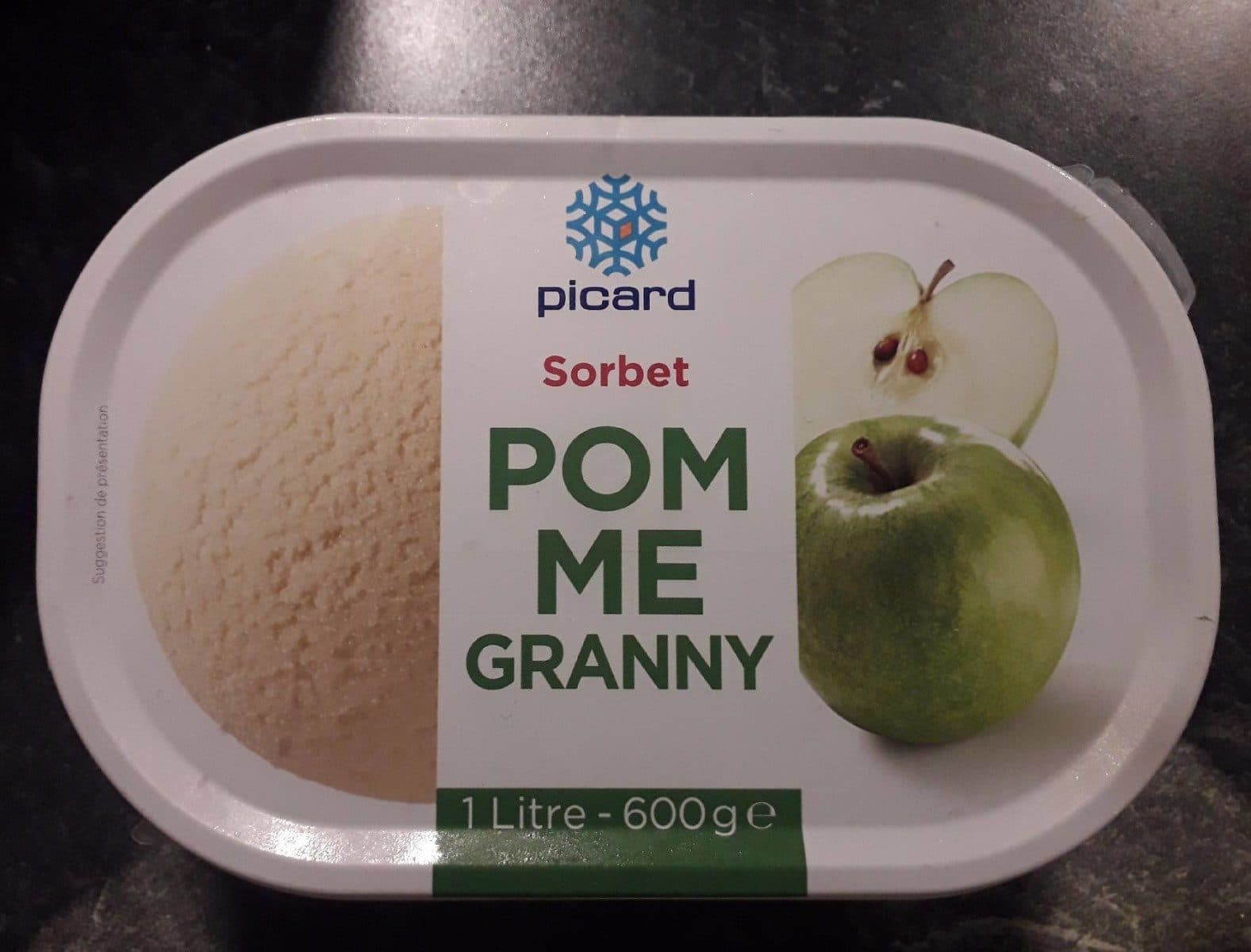 Picard Sorbet Pomme Avec Morceau De Pomme Granny packshot