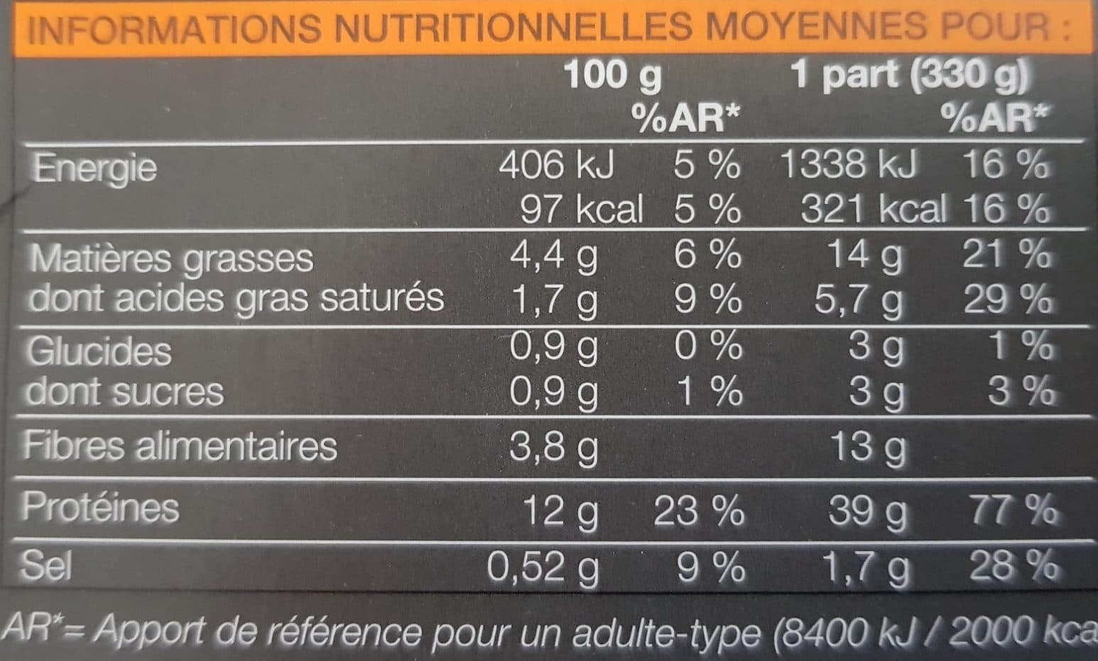 Picard Agneau confit et compotée de légumes du soleil surgelés packshot