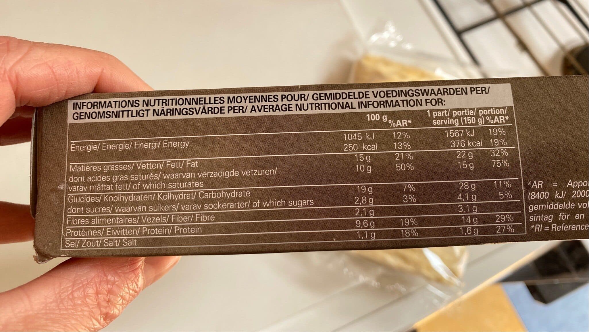 Picard Feuilleté jambon emmental packshot