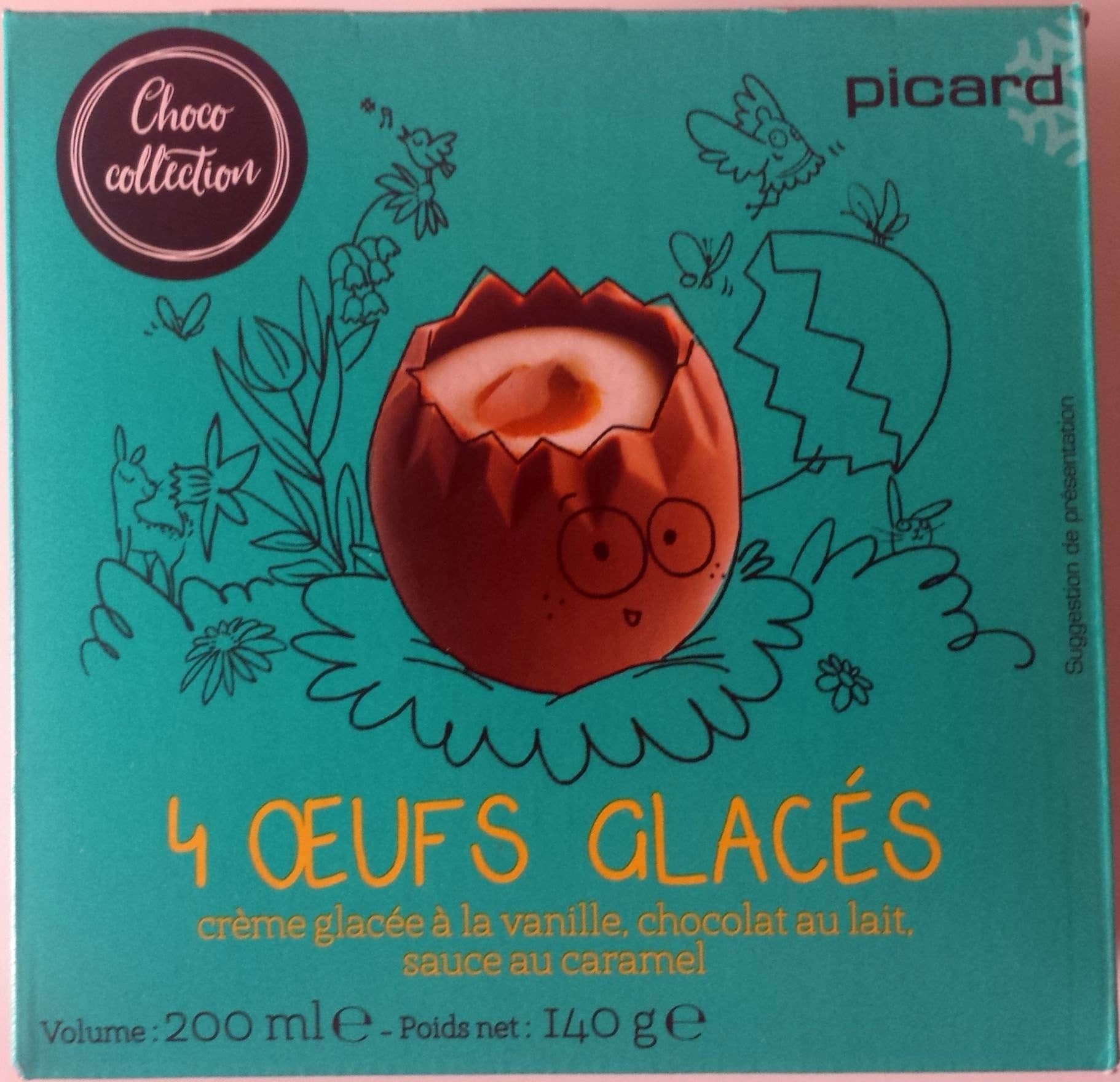 Picard 4 Œufs Glacés packshot