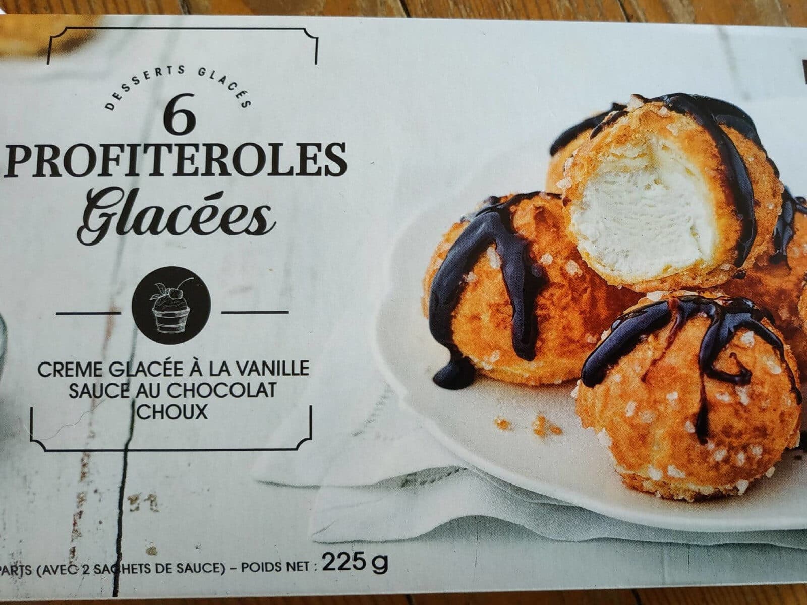 Picard Profiteroles glacées packshot