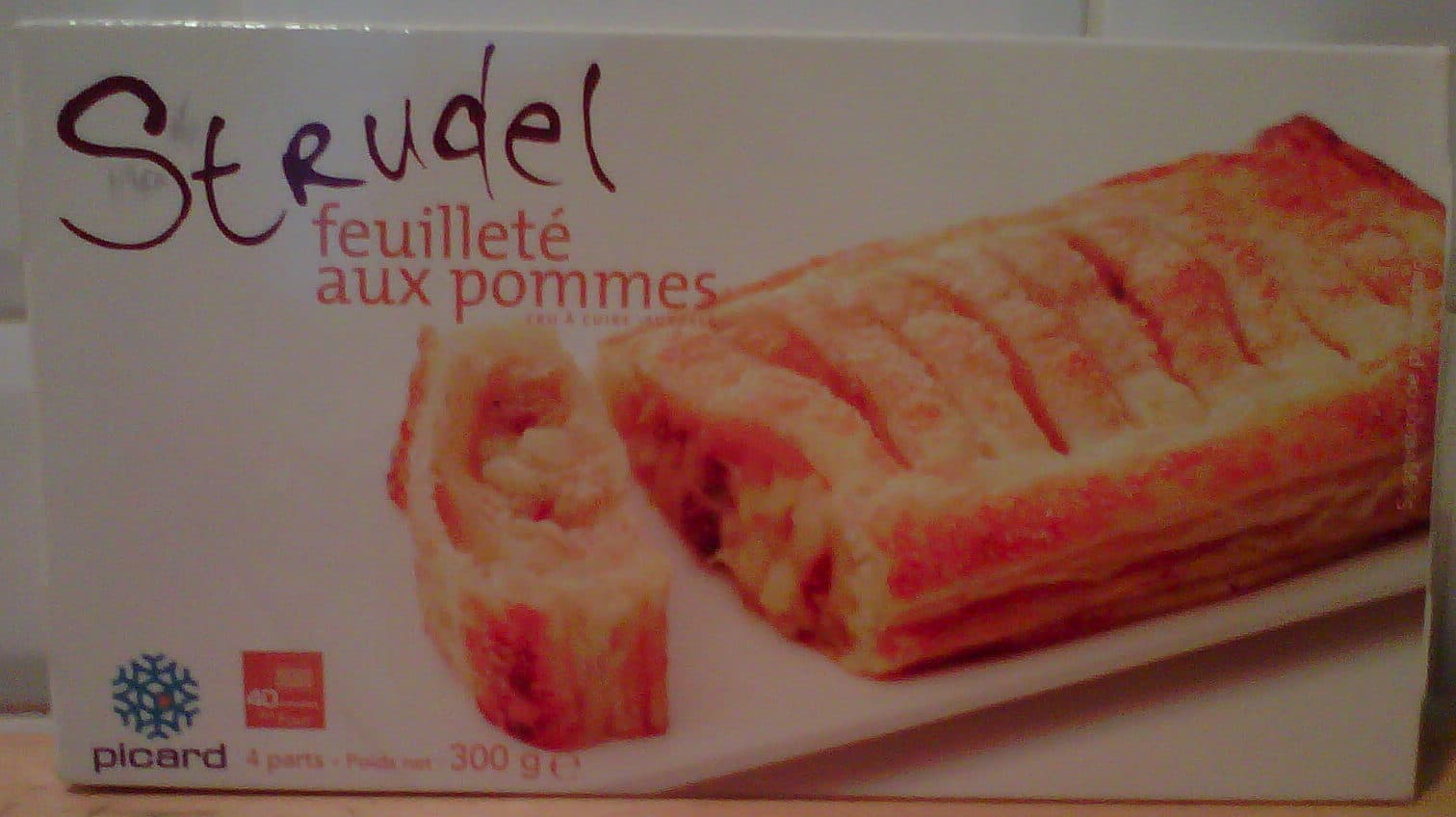 Picard Strudel feuilleté aux pommes - surgelé 300 g packshot