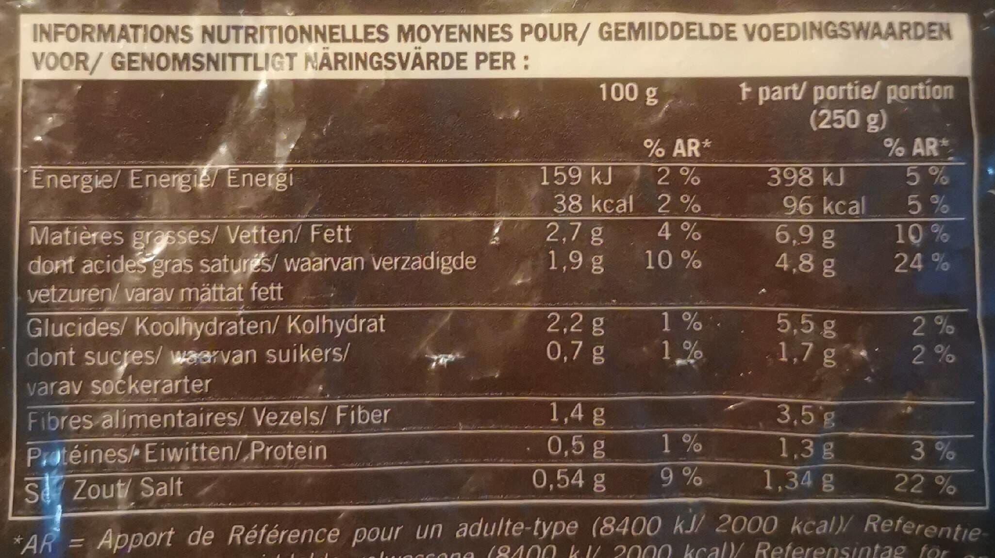 Picard Velouté de légumes bretons surgelé packshot