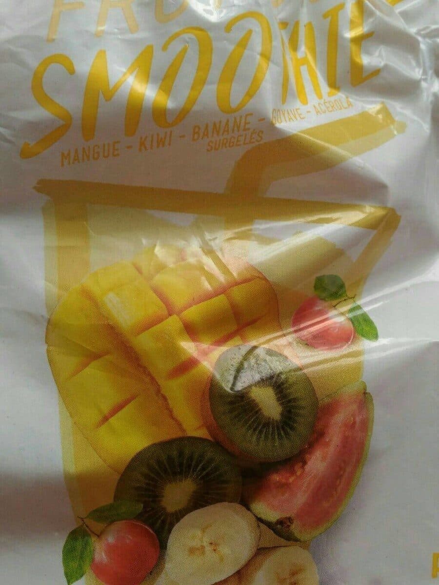 Picard Fruits smoothie mangue kiwi banane goyave acerola packshot