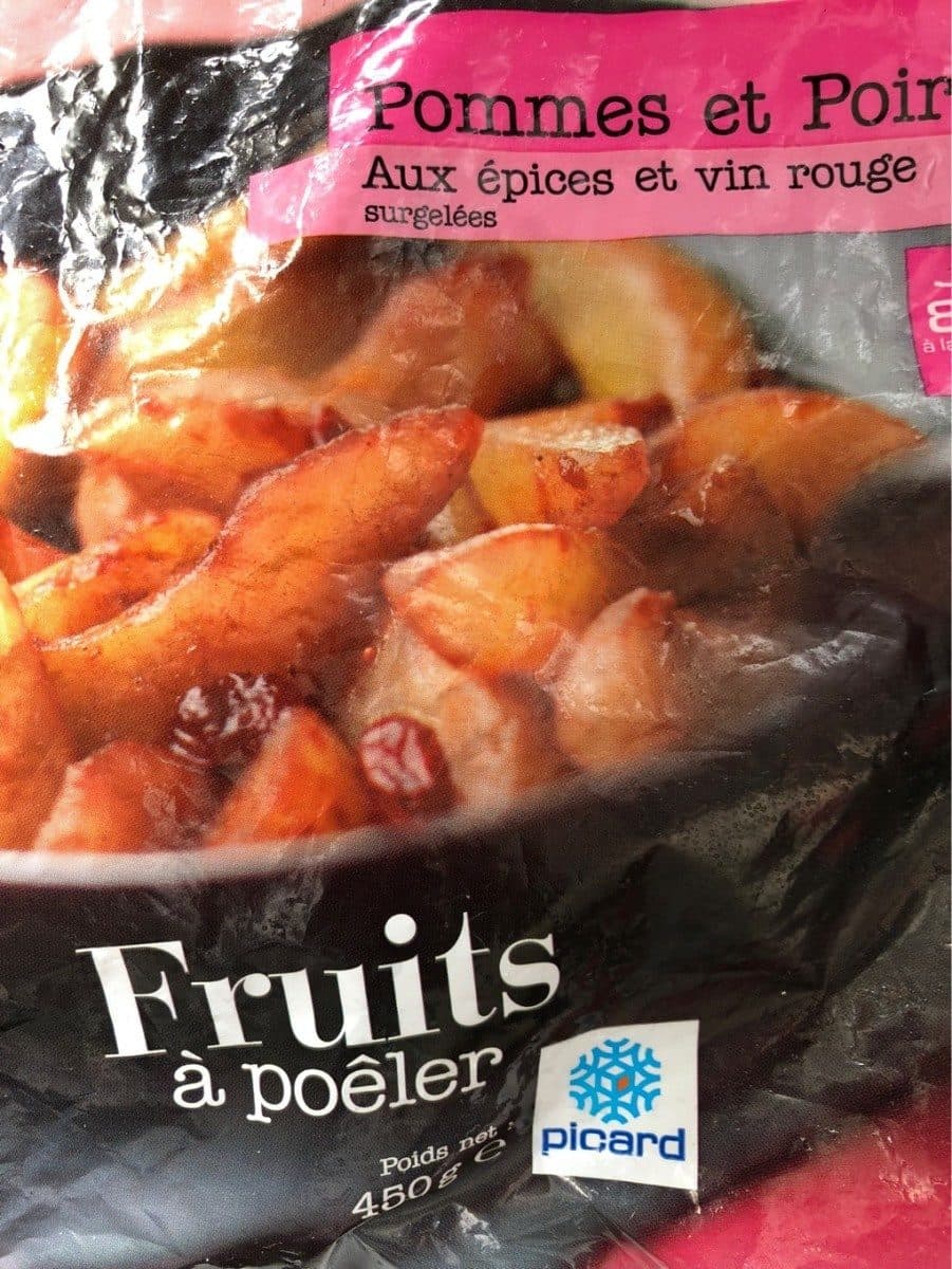 Picard Fruits a poeler packshot