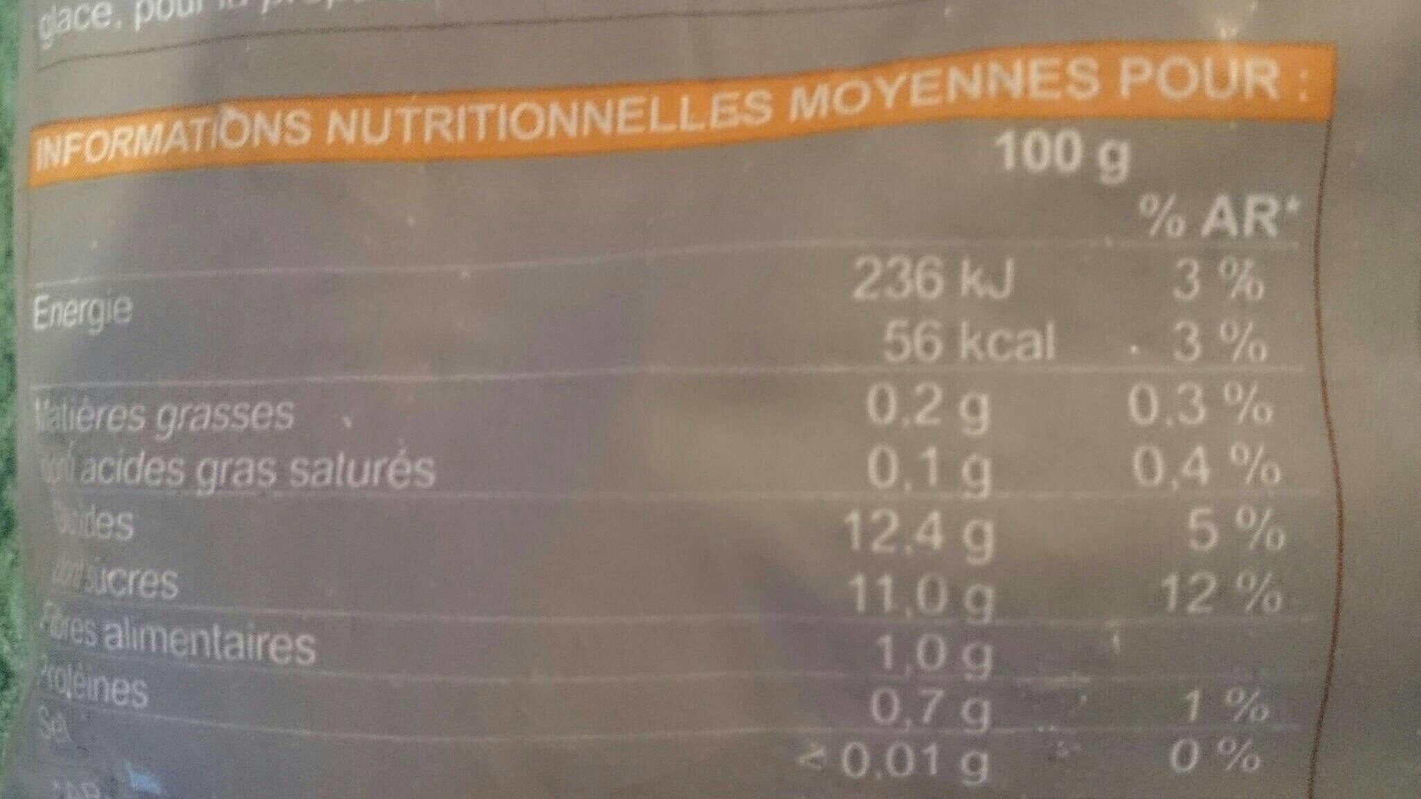 Picard Mangues Et Pêches Au Pain D'épices Et Au Miel packshot