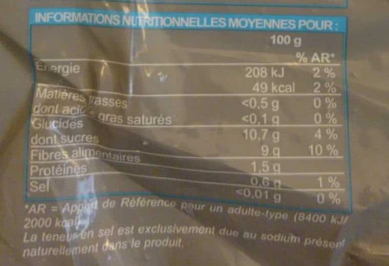 Picard Salade Multifruits packshot