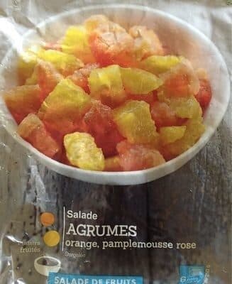 Picard Salade d'agrumes orange, pamplemousse rose packshot