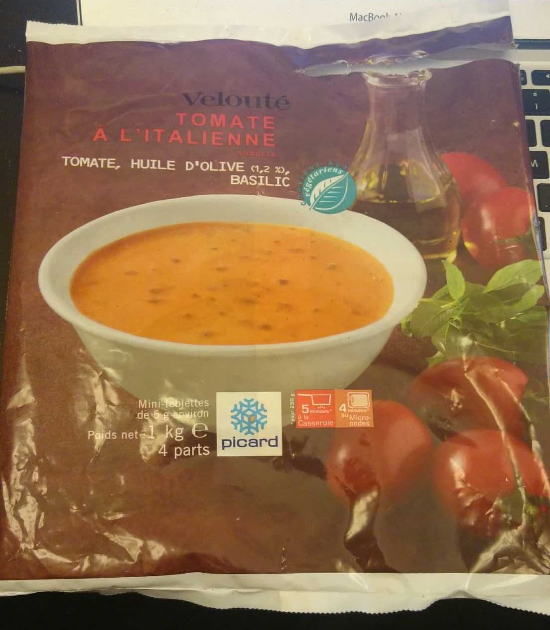Picard Velouté de Tomates à l'Italienne packshot