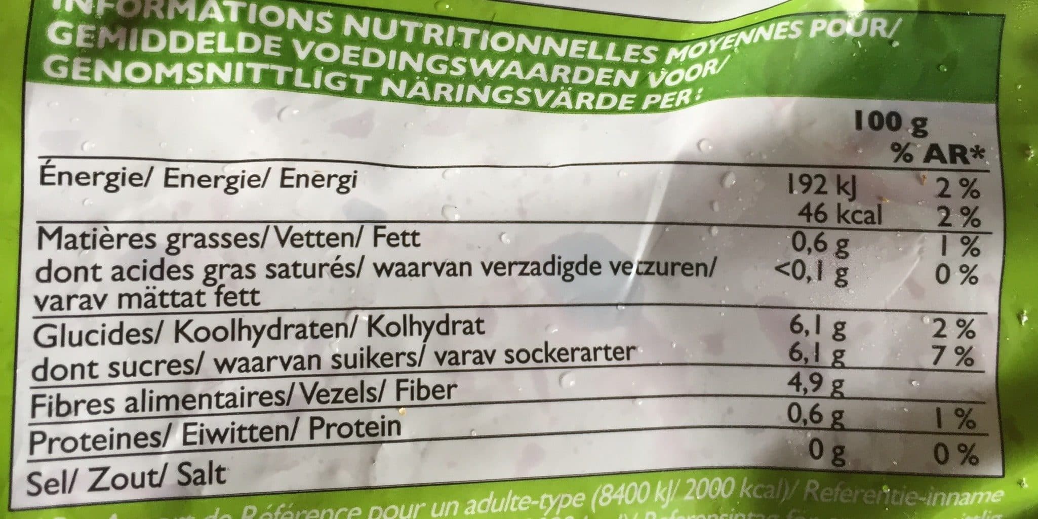 Picard Myrtilles sauvages bio packshot