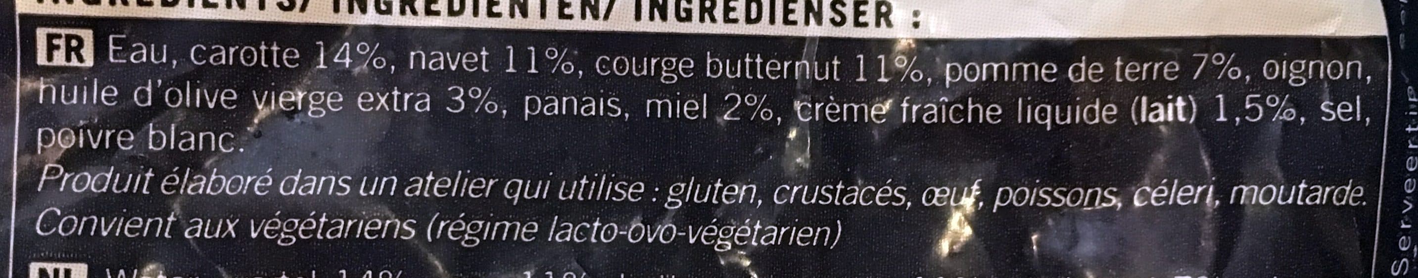 Picard Velouté de Légumes Poêlés packshot