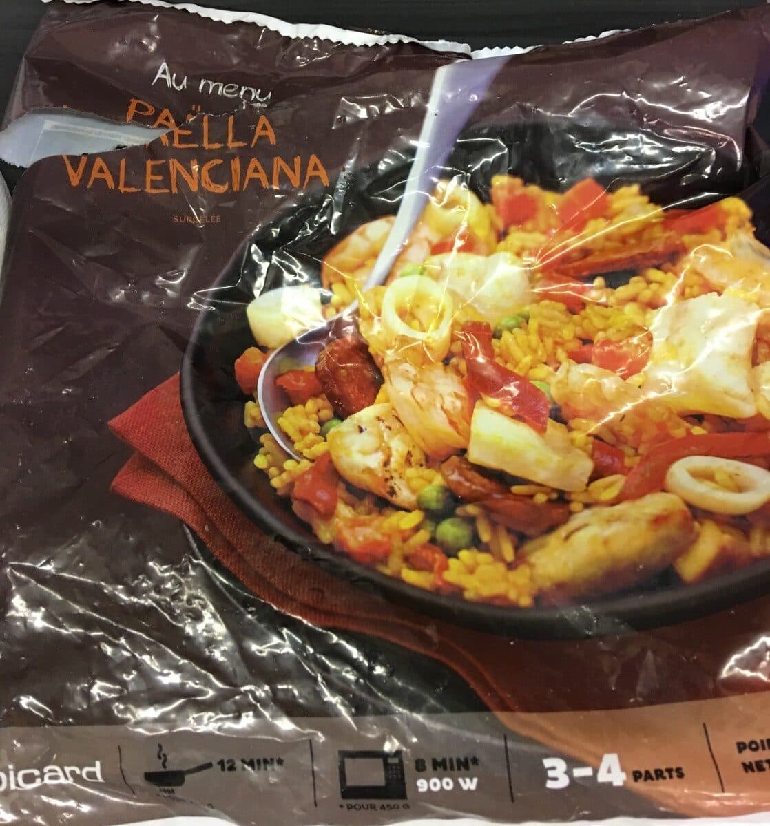 Picard Paella Valenciana packshot