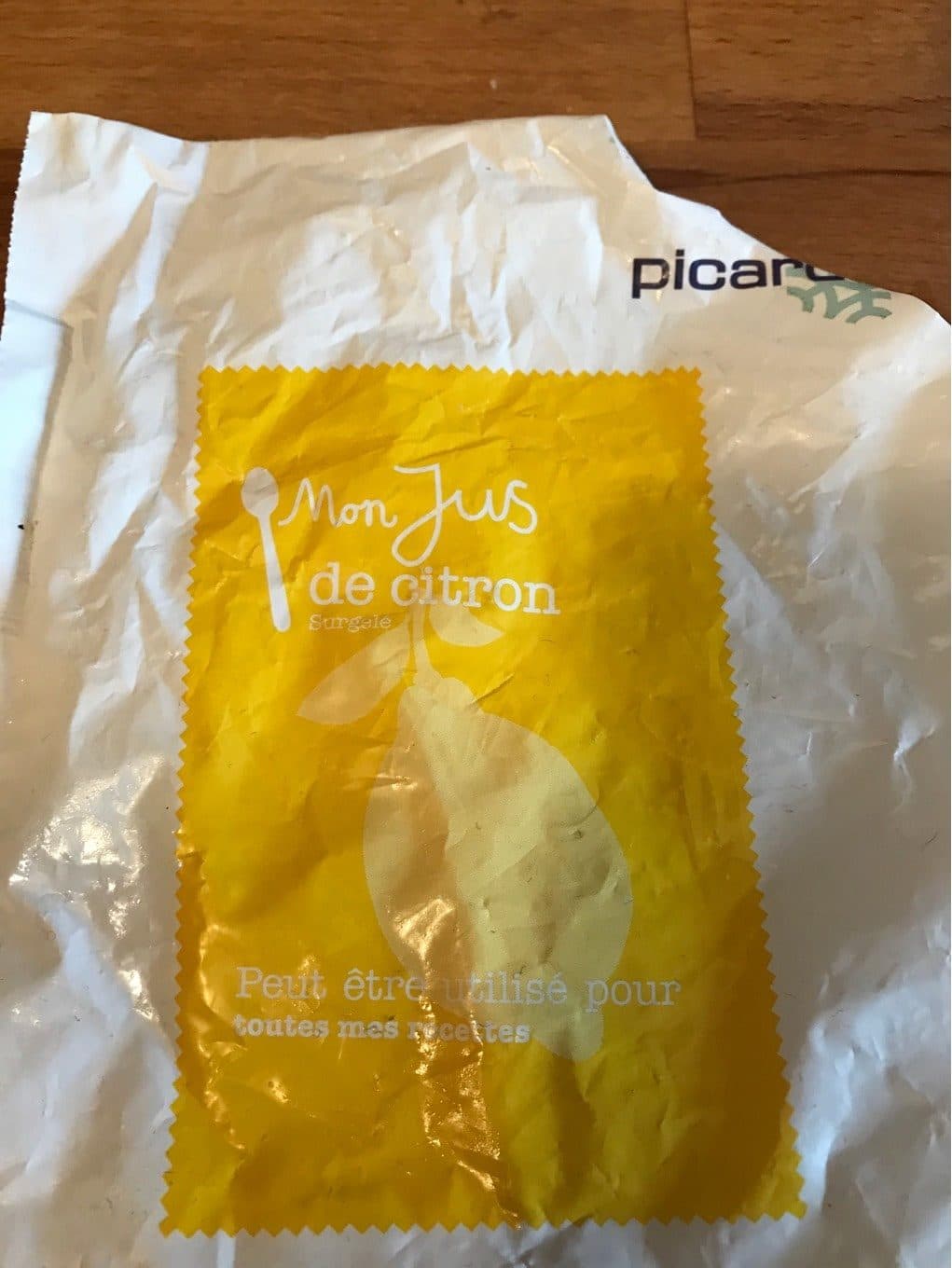 Picard Mon Jus de Citron packshot