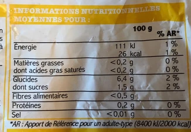 Picard Mon Jus de Citron packshot