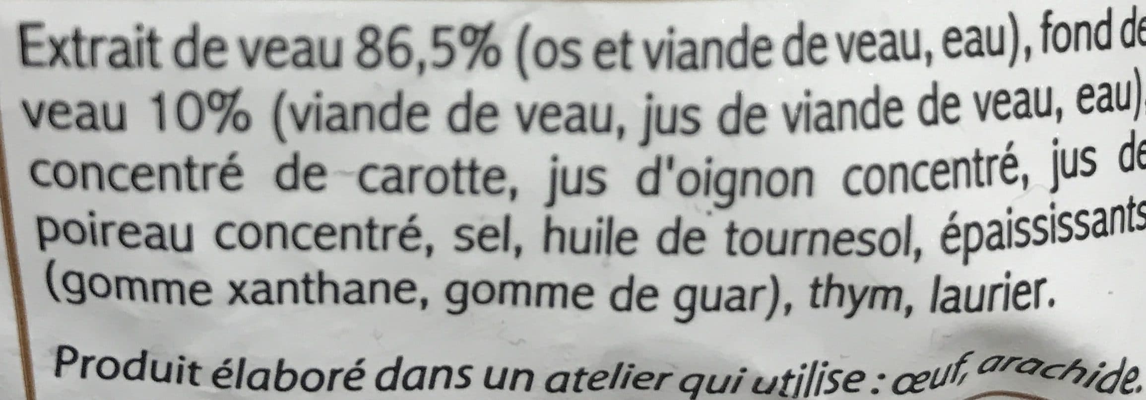 Picard Mon Fond de Veau packshot