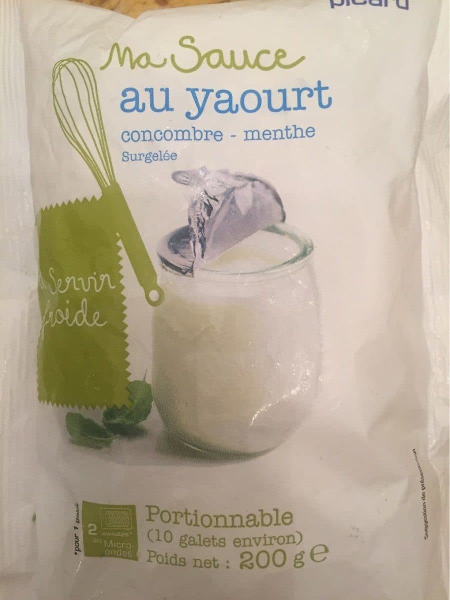 Picard Ma sauce au yourt packshot