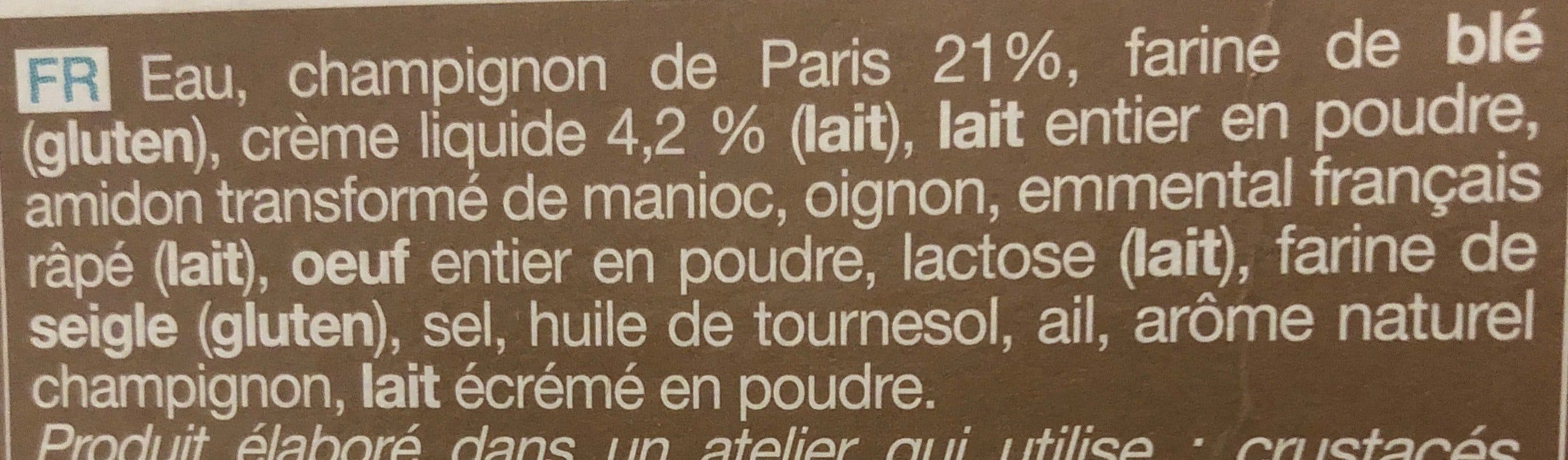 Picard Crêpes champignons packshot