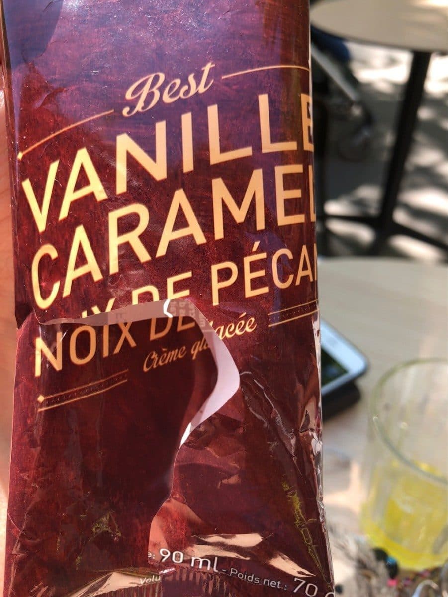 Picard Crème Glacée Vanille Caramel Noix de Pecan packshot