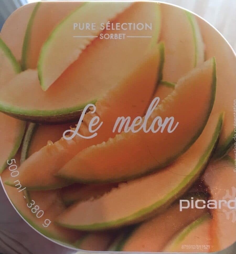 Picard Sorbet melon packshot
