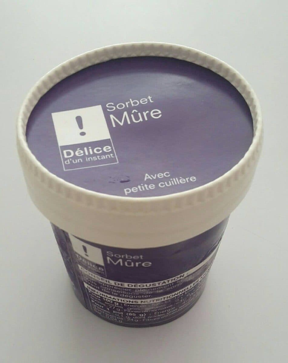 Picard Sorbet Mûre packshot