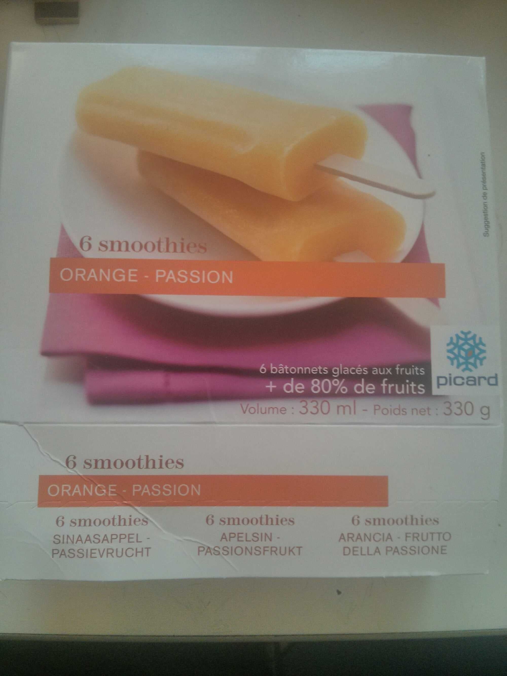 Picard 6 Smoothies Orange Passion packshot