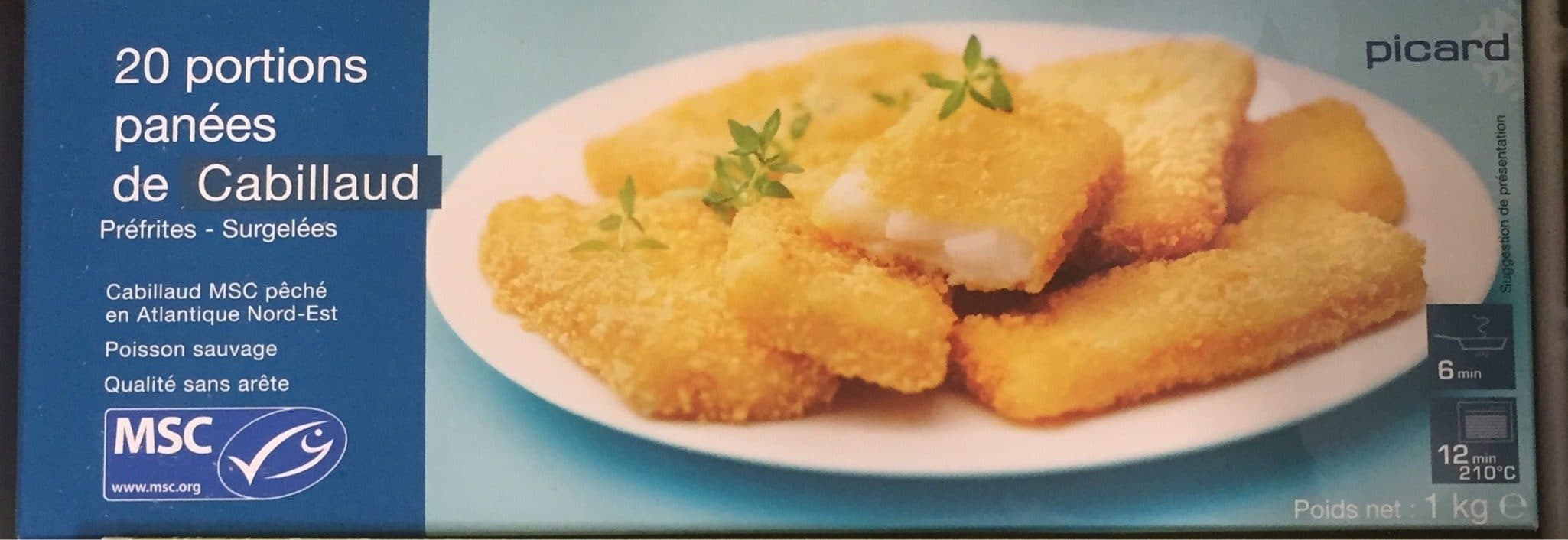 Picard Poisson pané packshot