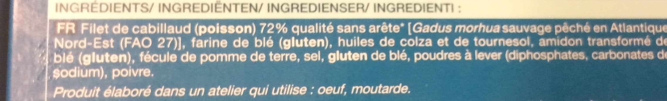 Picard Poisson pané packshot