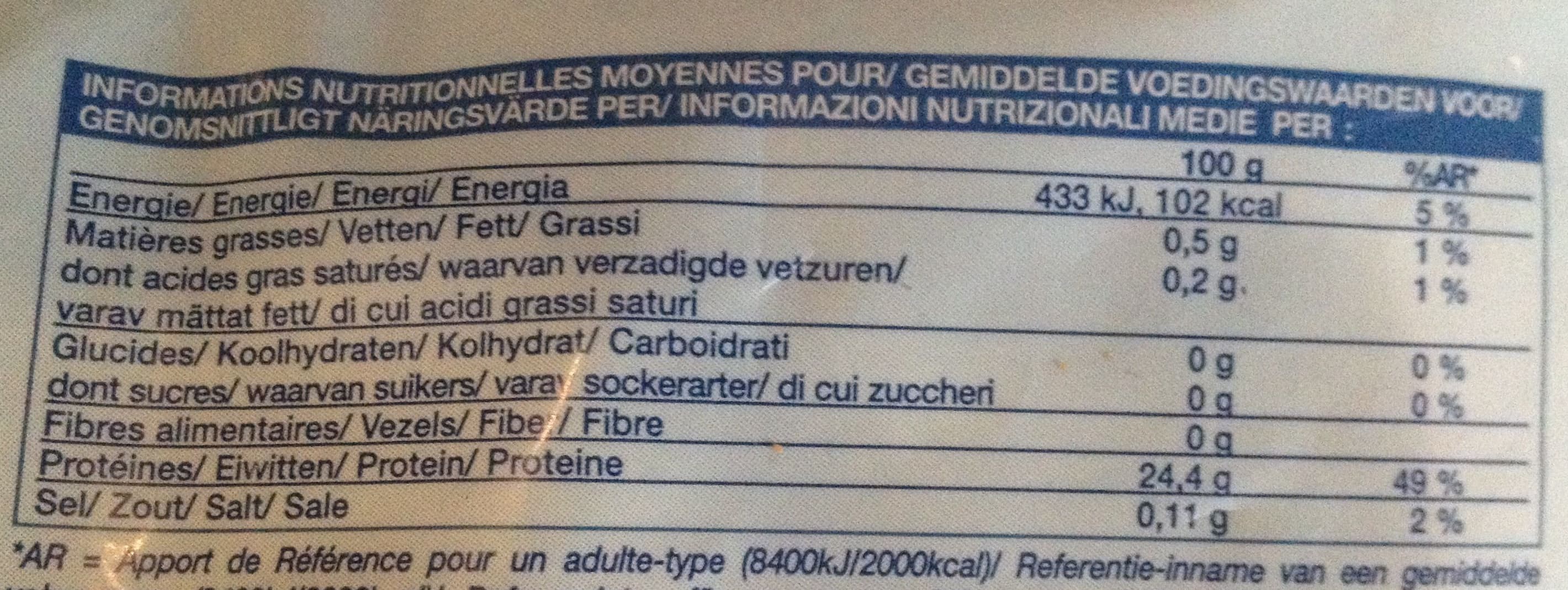 Picard 4 tranches de thon albacore packshot