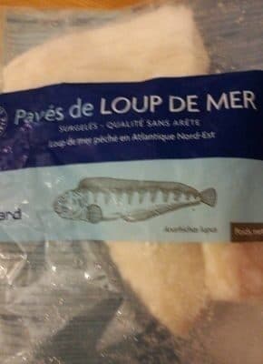 Picard Pavés de loup de mer packshot
