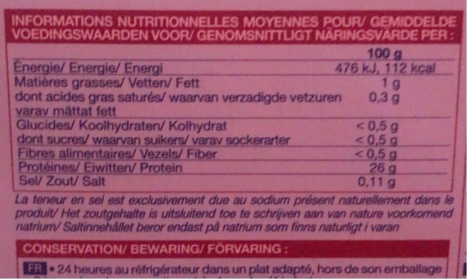 Picard 2 Pavé de Bonite à ventre rayé packshot