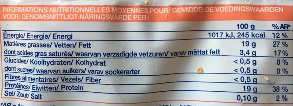 Picard 4 Pavés de saumon atlantique écosse avec peau packshot