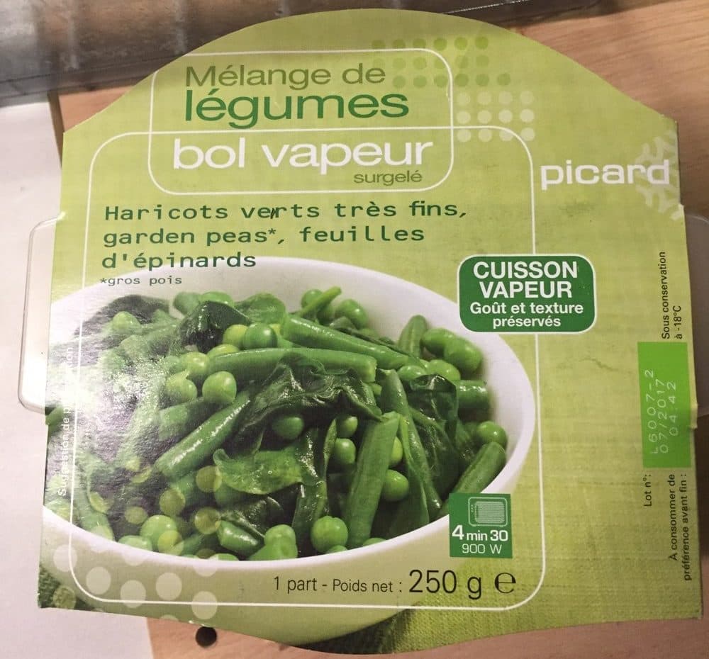 Picard Mélange de Légumes - Bol Vapeur packshot