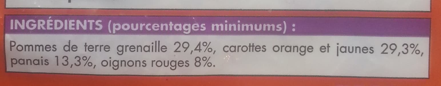 Picard Légumes à rôtir packshot