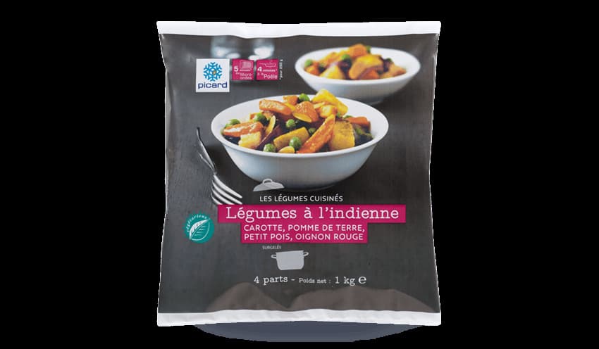Picard Légumes à l'indienne packshot