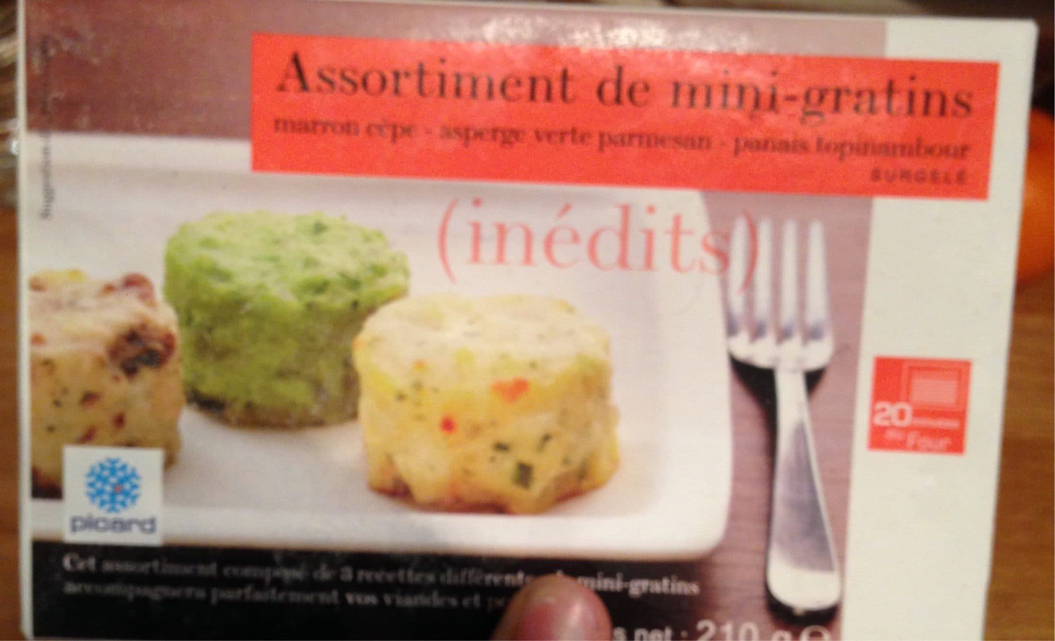 Picard Assortiment de Mini-Gratins packshot