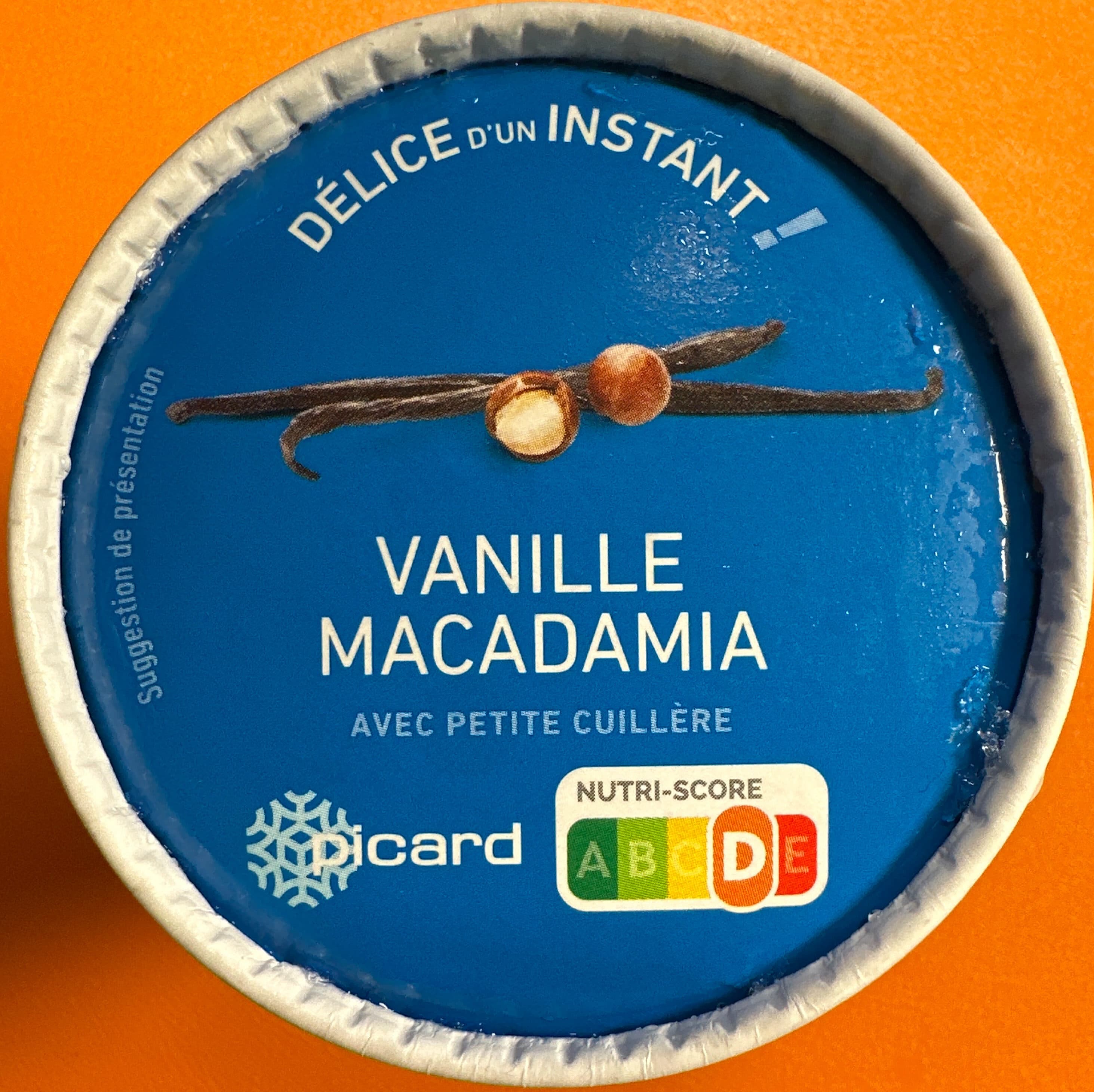 Délice d'un instant Crème glacée Vanille Macadamia packshot