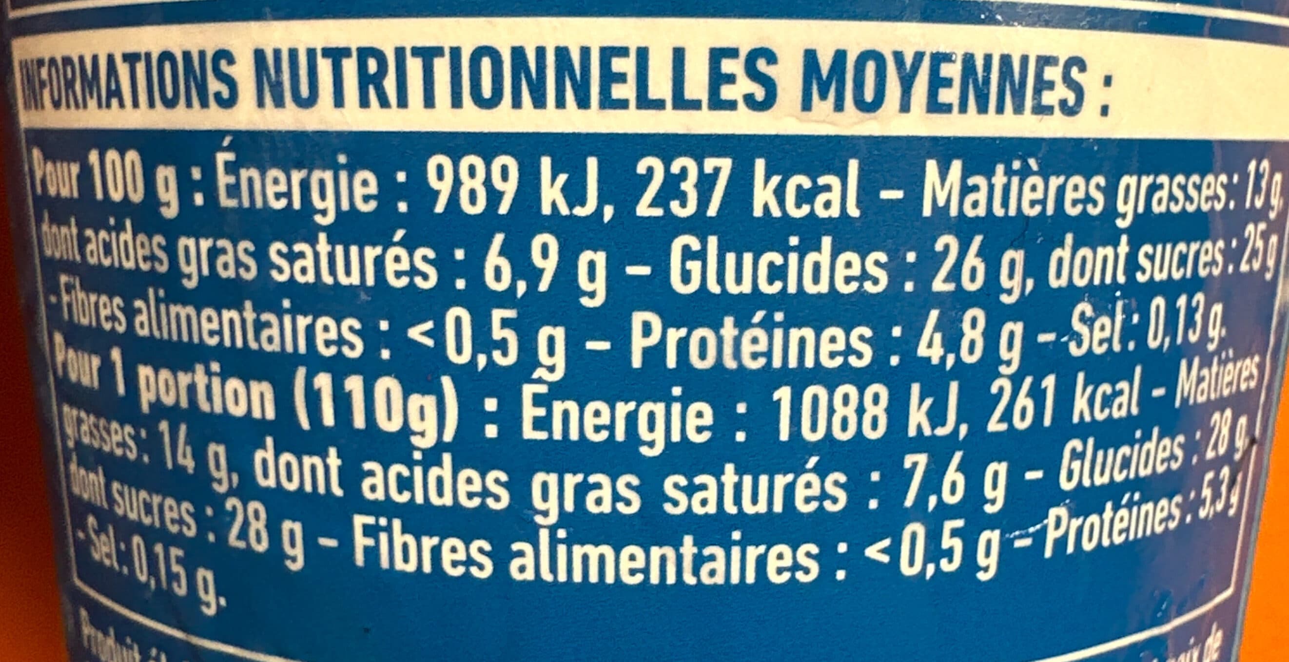 Délice d'un instant Crème glacée Vanille Macadamia packshot