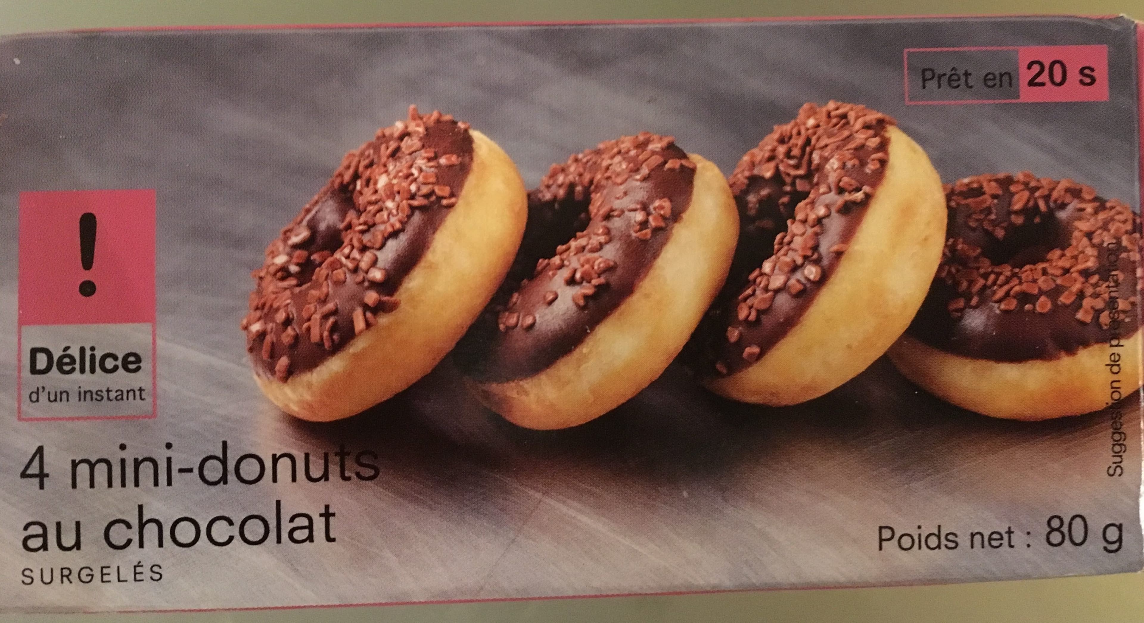 Picard 4 Mini-Donuts au Chocolat packshot