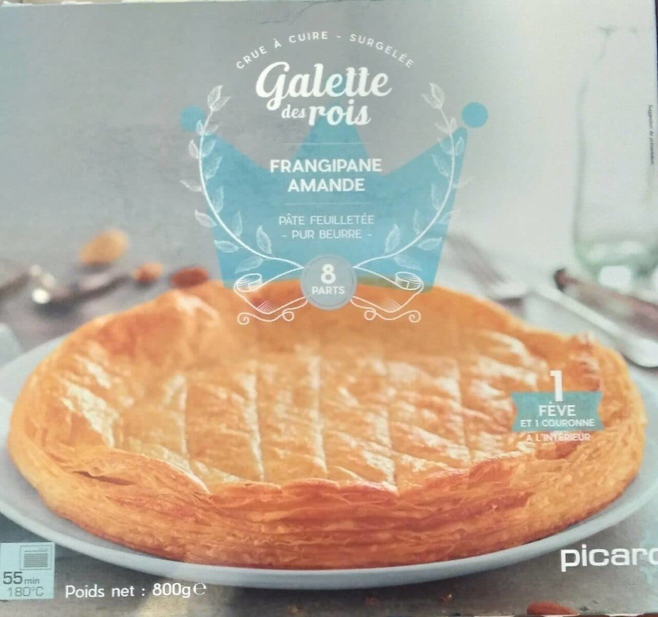 Picard Galette des rois Frangipane amande packshot