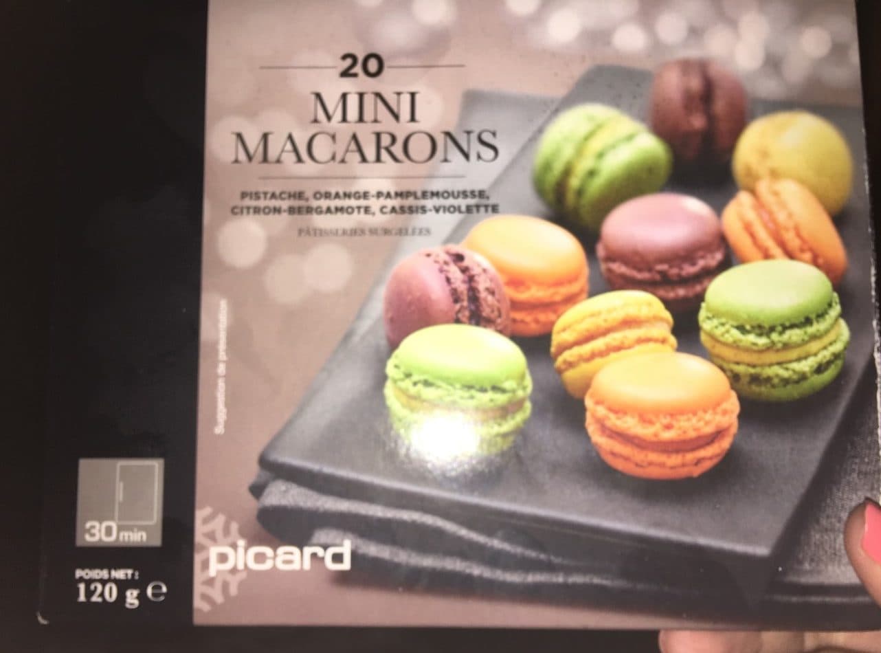 Picard 20 Mini-Macarons packshot