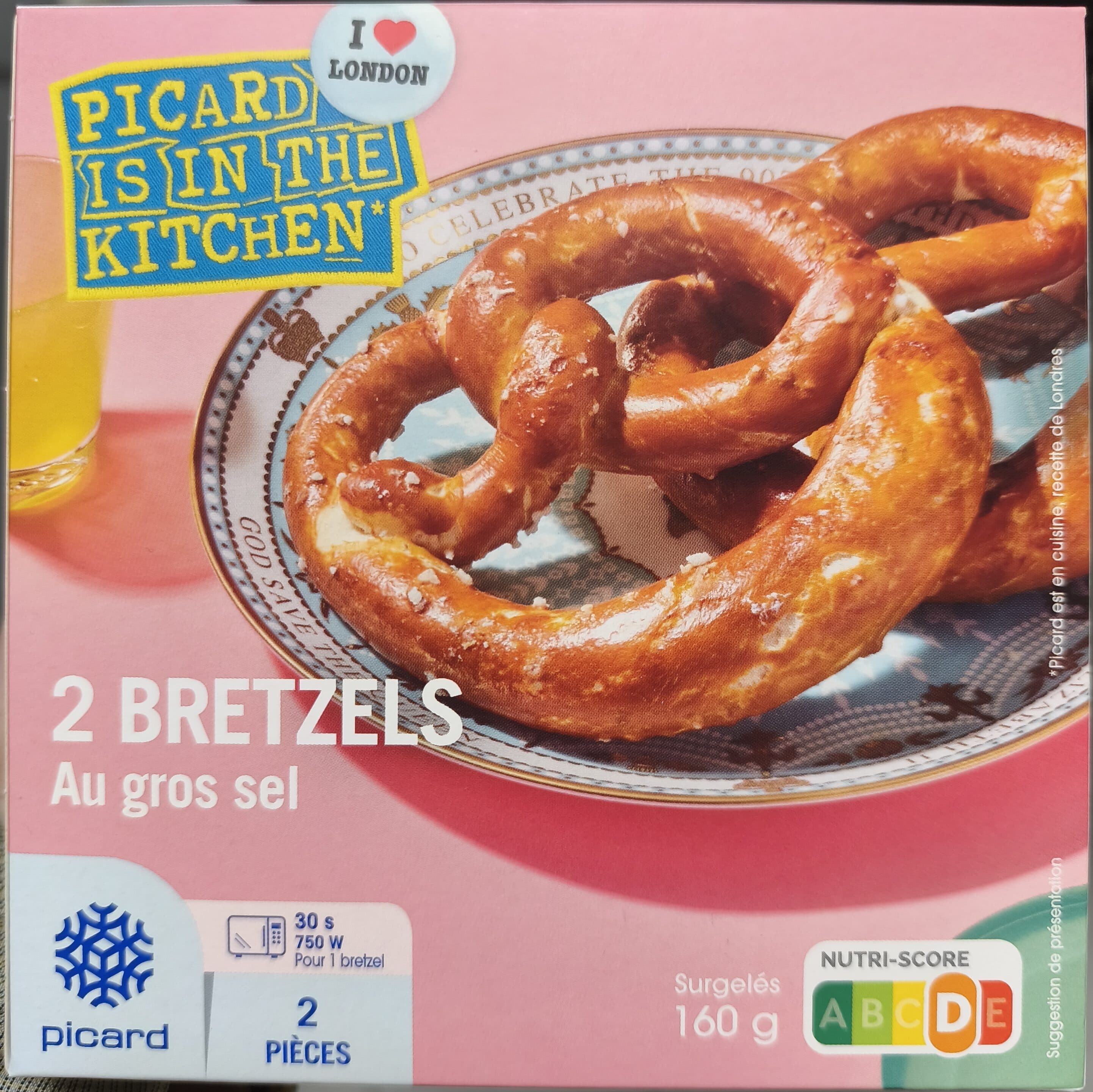 Picard 2 Bretzels au Gros Sel packshot