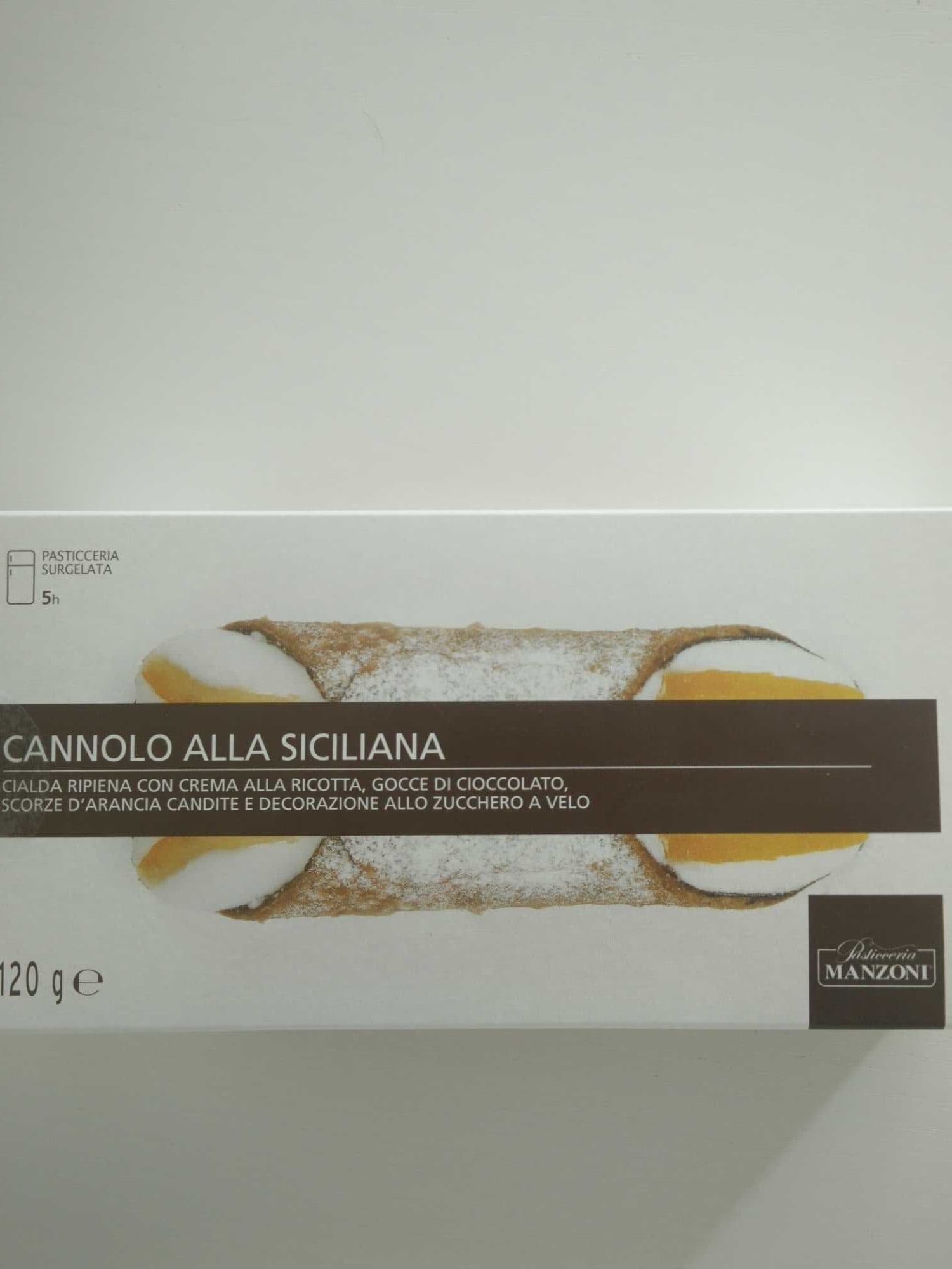 Pasticceria Manzoni Cannolo à la Sicilienne packshot