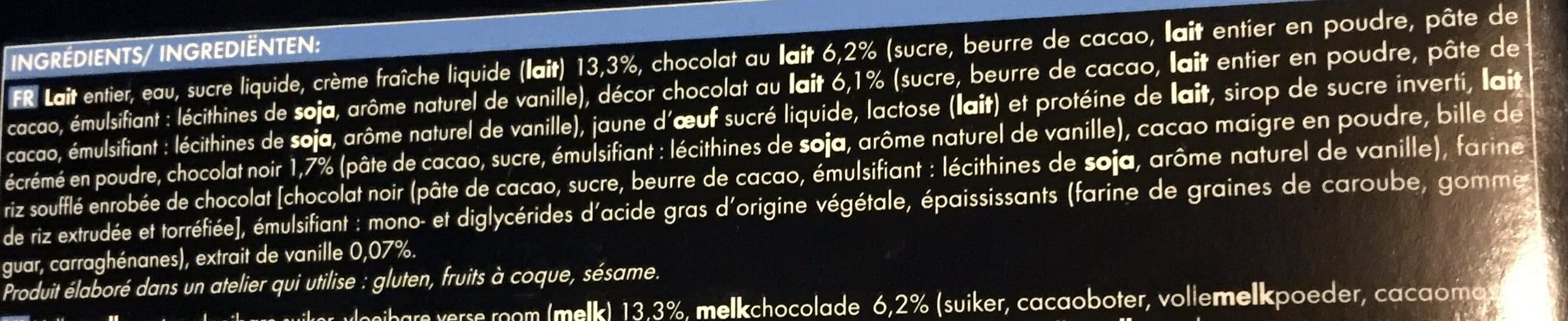 Picard 2 Rennes Glacés Chocolat-Vanille packshot