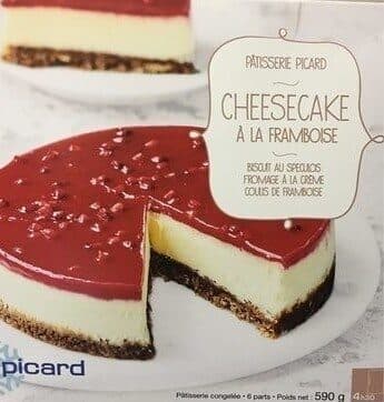 Picard Cheesecake à la framboise packshot