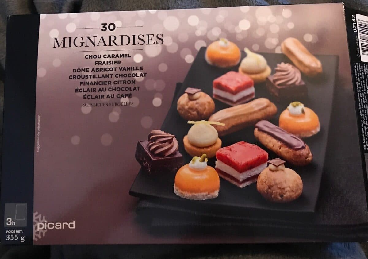 Picard 30 mignardises packshot