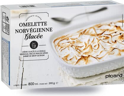 Picard Omelette norvégienne Glacée packshot