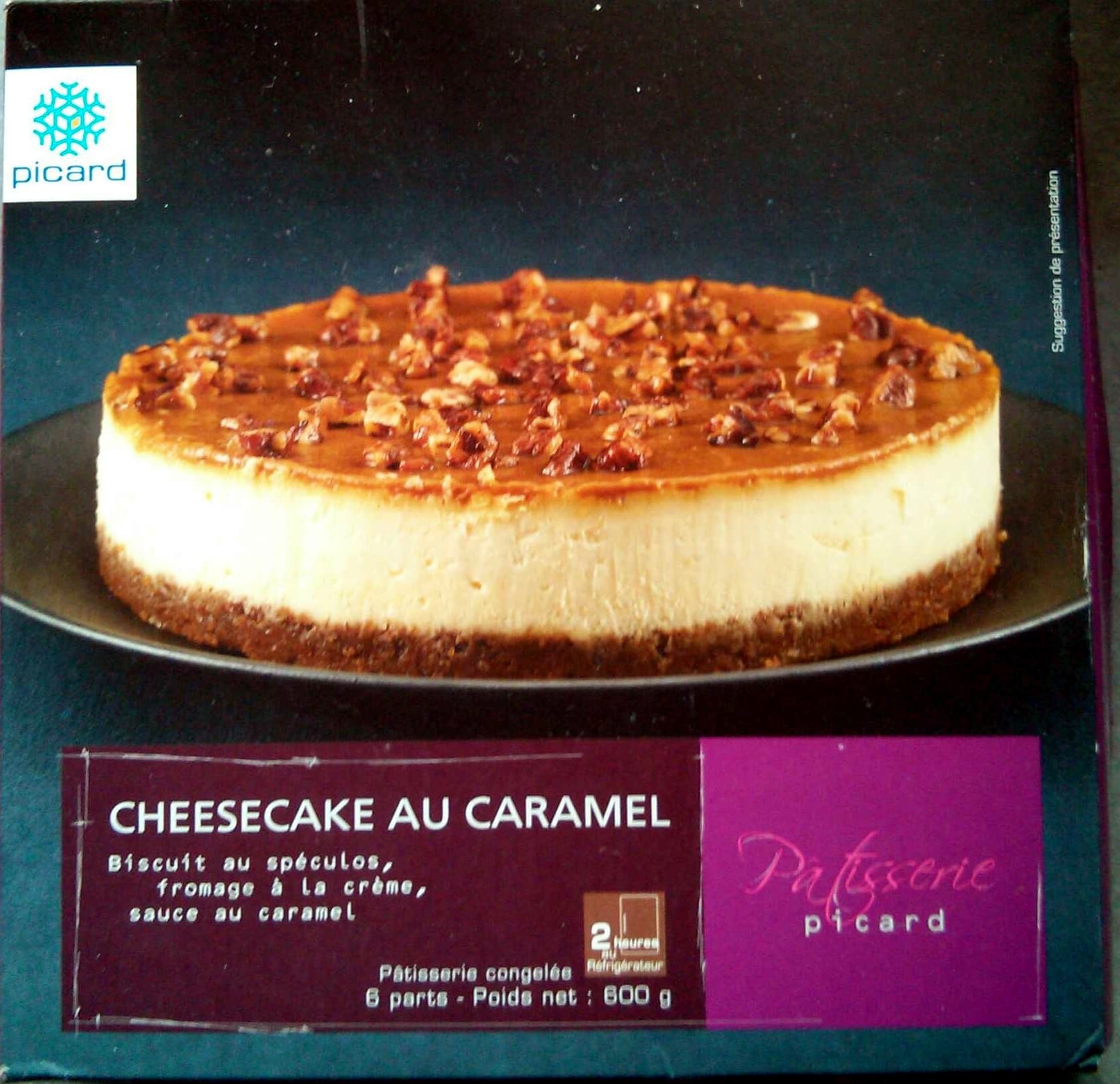 Picard Cheesecake au caramel packshot