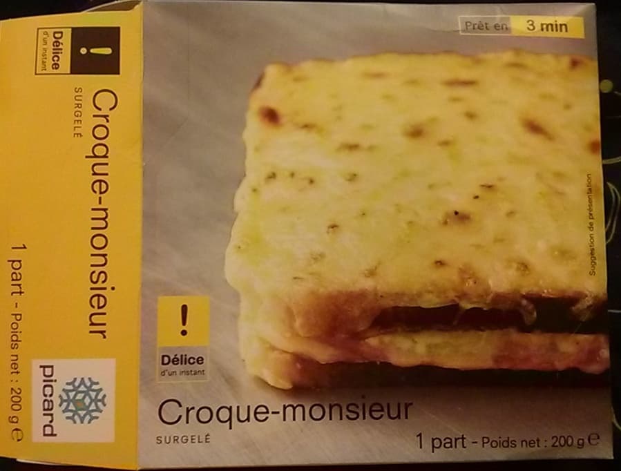 Picard Croque-monsieur packshot